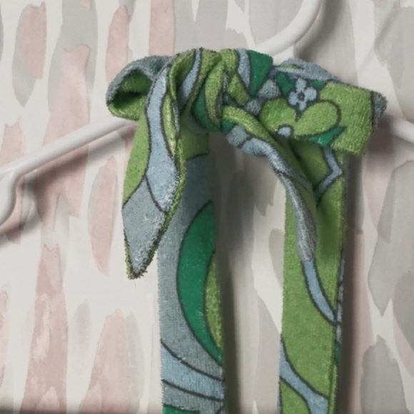 Wild Fable Blue Swirl French Terry Romper w/Adjustable Halter & Strap Options XS - Picture 8 of 11